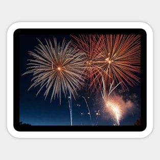 fireworks Sticker